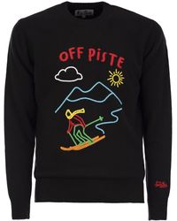 Mc2 Saint Barth - Off Piste Wool And Cashmere Blend Sweater - Lyst