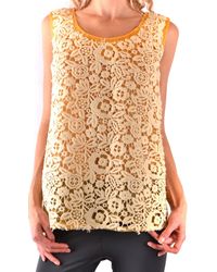 Miu Miu - Top Geel - Lyst
