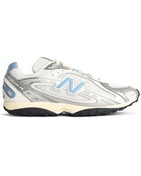 New Balance - Neue Balance '204' weiße Stoffmischung Turnschuhe - Lyst