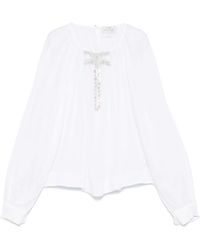 Forte Forte - Blusa Ricamata- Donna - Lyst