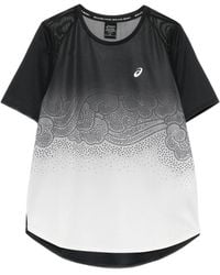 Asics - Road Fade Ss Top - Lyst