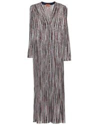 Missoni - Striped Long Cardigan - Lyst