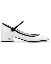 Miu Miu - Leather Pumps - Lyst