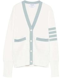Thom Browne - Vest Met Gestreept Detail - Lyst