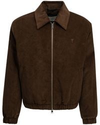 Ami Paris - "Ami De Coeur" Bomber Jacket - Lyst