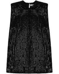 Golden Goose - Mini Dress With Sequins - Lyst