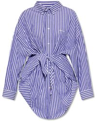 Balenciaga - Oversize Cotton Shirt - Lyst