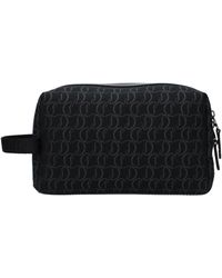 Louboutin - Beauty Case Uomo Tessuto Nero - Lyst