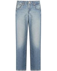 Seven7 - Low Straight Denim Jeans - Lyst