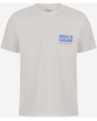 MC2 Saint Barth - Camiseta De Algodón Con Logo - Lyst