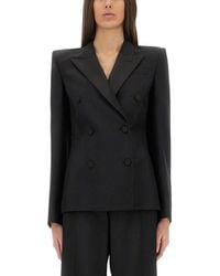 McQueen - Luxurious Mini Wool-Mohair Blend Jacket - Lyst