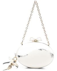 Self-Portrait - Satin Clutch - Lyst