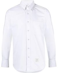 Thom Browne - Hemd Mit Armbindendetail - Lyst