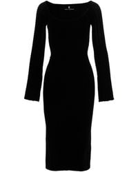 Ermanno Scervino - Knitted Midi Dress - Lyst