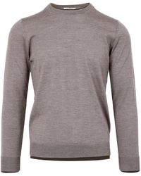 Paolo Pecora - Pulls marron - Lyst