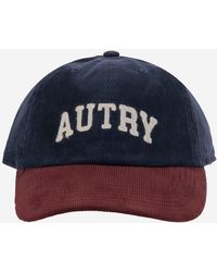 Autry - Velvet Cap mit Logo - Lyst