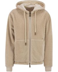 Moncler - Reversible Padded Sweatshirt With Hood - Lyst