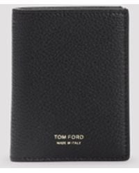 Tom Ford - T Line Folding Card Holder - Lyst