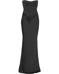 ROTATE BIRGER CHRISTENSEN - Strapless Evening Dress With Fitted Bodice A - Lyst