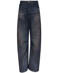 MM6 by Maison Margiela - Wide Leg Jeans - Lyst
