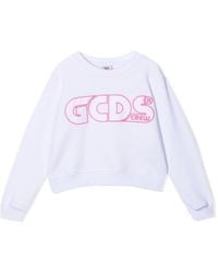 Gcds - Sweatshirt Cropped Girl - Lyst