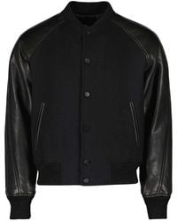 Givenchy - Giubbotto Bomber A Pannelli Di - Lyst