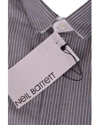 Neil Barrett - Camicie Grigie - Lyst