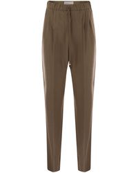 Max Mara - Gatti Cashmere Drawstring Trousers - Lyst