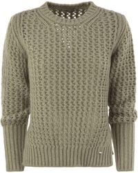 Herno - Knitwear In Alpaca En Wool Garn - Lyst