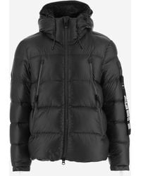 OUTHERE - Quilted Nylon Down Jacket With Hood - Lyst