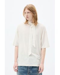 Ann Demeulemeester - High Comfort T Shirt With Detachable Collar With - Lyst