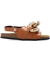 JW Anderson - Leather Sandals - Lyst