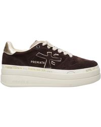Premiata - Baskets de marron - Lyst