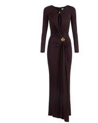 Elisabetta Franchi - Elisabetta Franchi Brown - Lyst