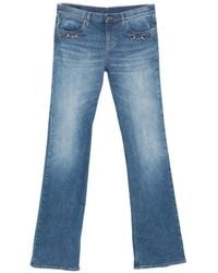 Gucci - Horsebit Denim Jeans - Lyst