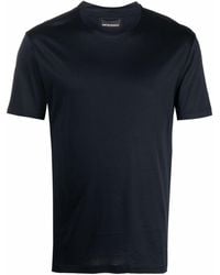 Emporio Armani - Camiseta con parche del logo - Lyst