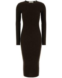 Fear Of God - Chocolate Polyester Blend Dress - Lyst