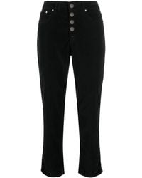 Dondup - Koons Button-Fly Cropped Trousers - Lyst