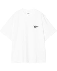 Carhartt - T Shirt S/S Signature Script - Lyst