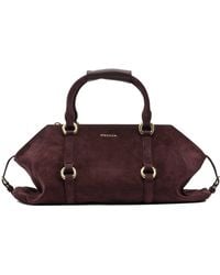 McQueen - Handbags Bordeaux - Lyst