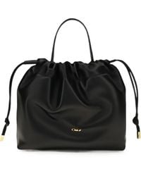 Chloé - Chloé Chloé Icons Leather Clutch - Lyst