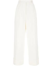 Thom Browne - Broek Met Hoge Taille - Lyst