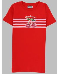 Moschino - Vestito Maniche Corte - Lyst