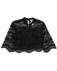 Twinset - Macrame' Lace Blouse - Lyst