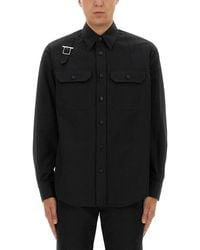 McQueen - Jacket-Shirt "Harness" - Lyst