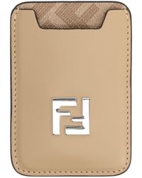 Fendi - Card Holder Leather Wallets & Purses - Lyst