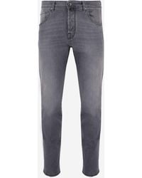 Jacob Cohen - Stretch Cotton Denim Jeans Trousers - Lyst