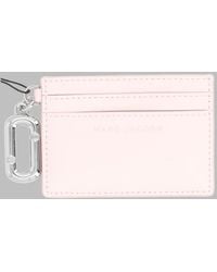 Marc Jacobs - Leather Card Holder With Keyring - Lyst