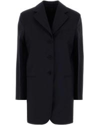 Jil Sander - Midnight Wool-Blend Blazer - Lyst