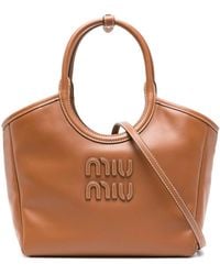 Miu Miu - Ivy Leather Bag - Lyst